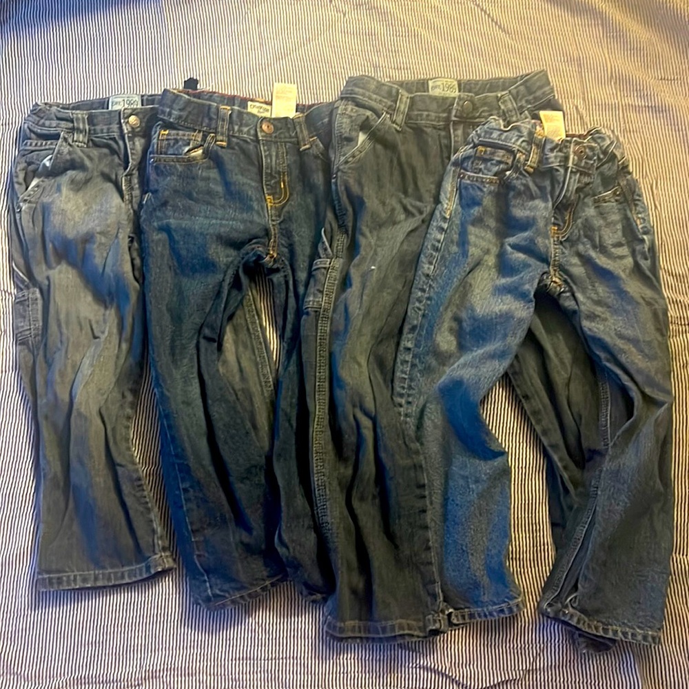 OKBG and Children’s Place Jeans (4 total) excellent condition